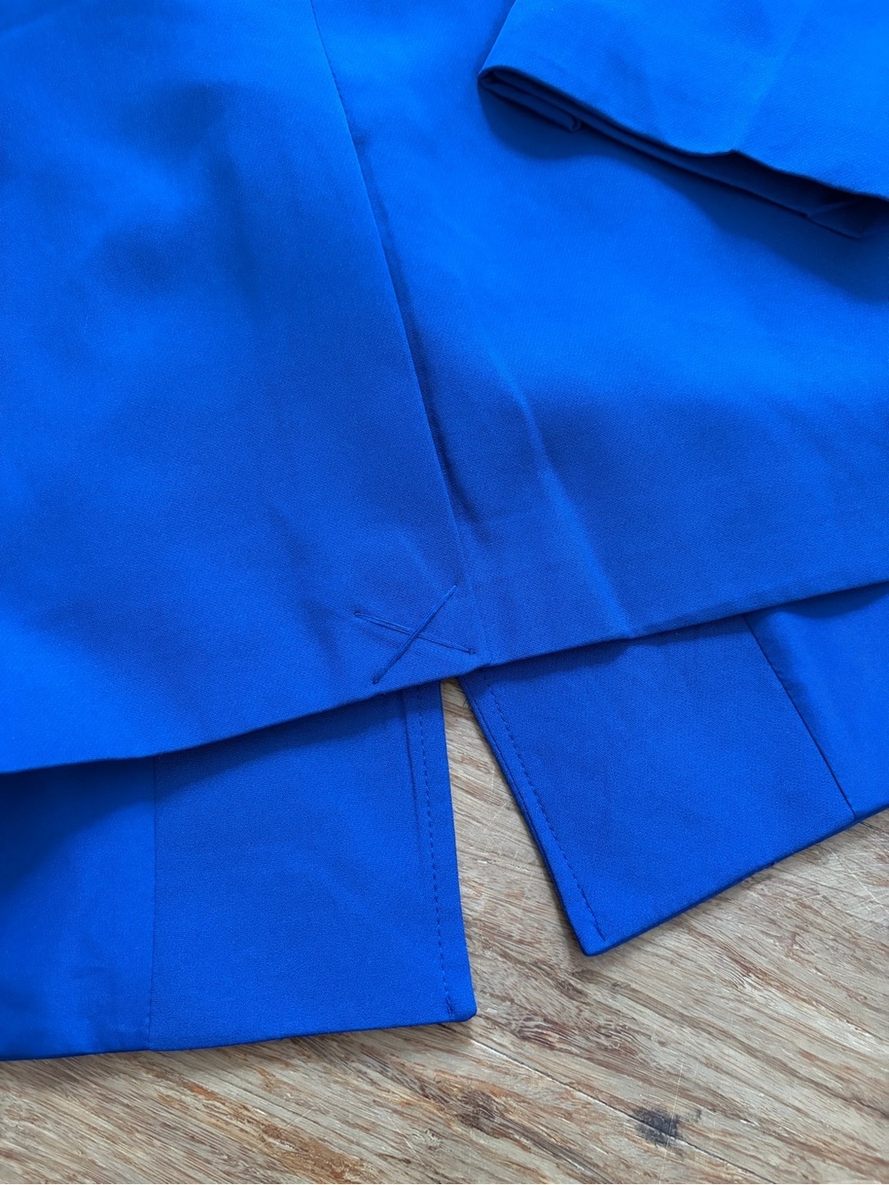 Y.A.S Cobalt Blue Structured Blazer XL NWOT  Single Breasted - Picture 6 of 8